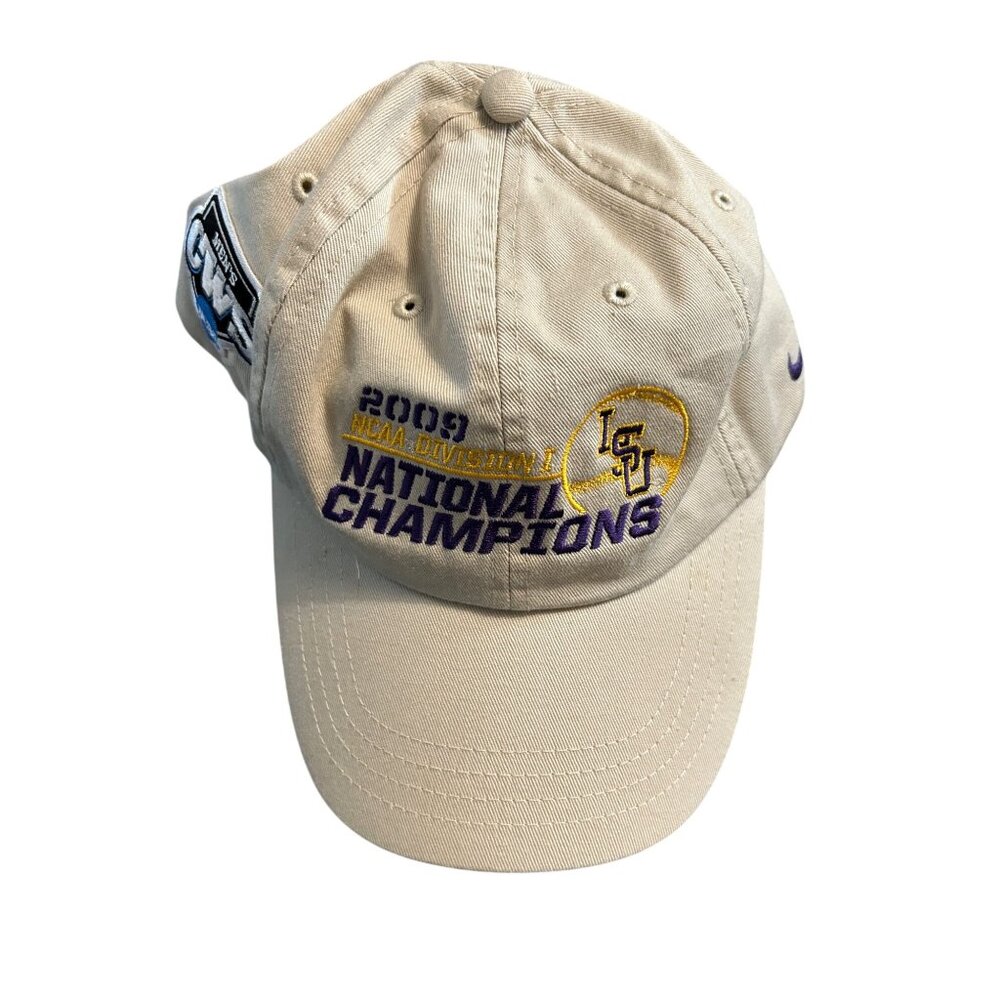 LSU Tigers 2009 NCAA Division I National Champions Cotton Cap hat